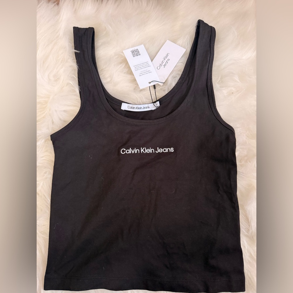 Calvin Klein Jeans Black Women's Tank Top
